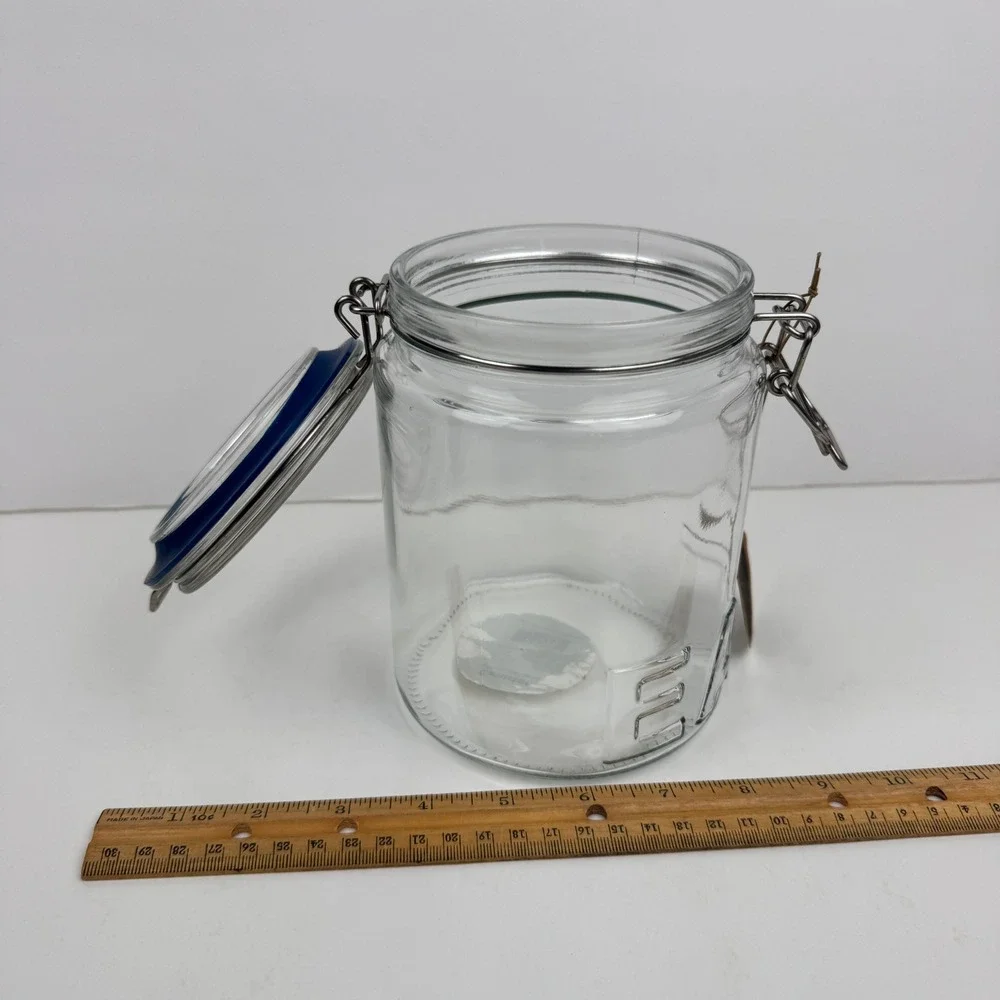 Global Market Glassworks clear embossed